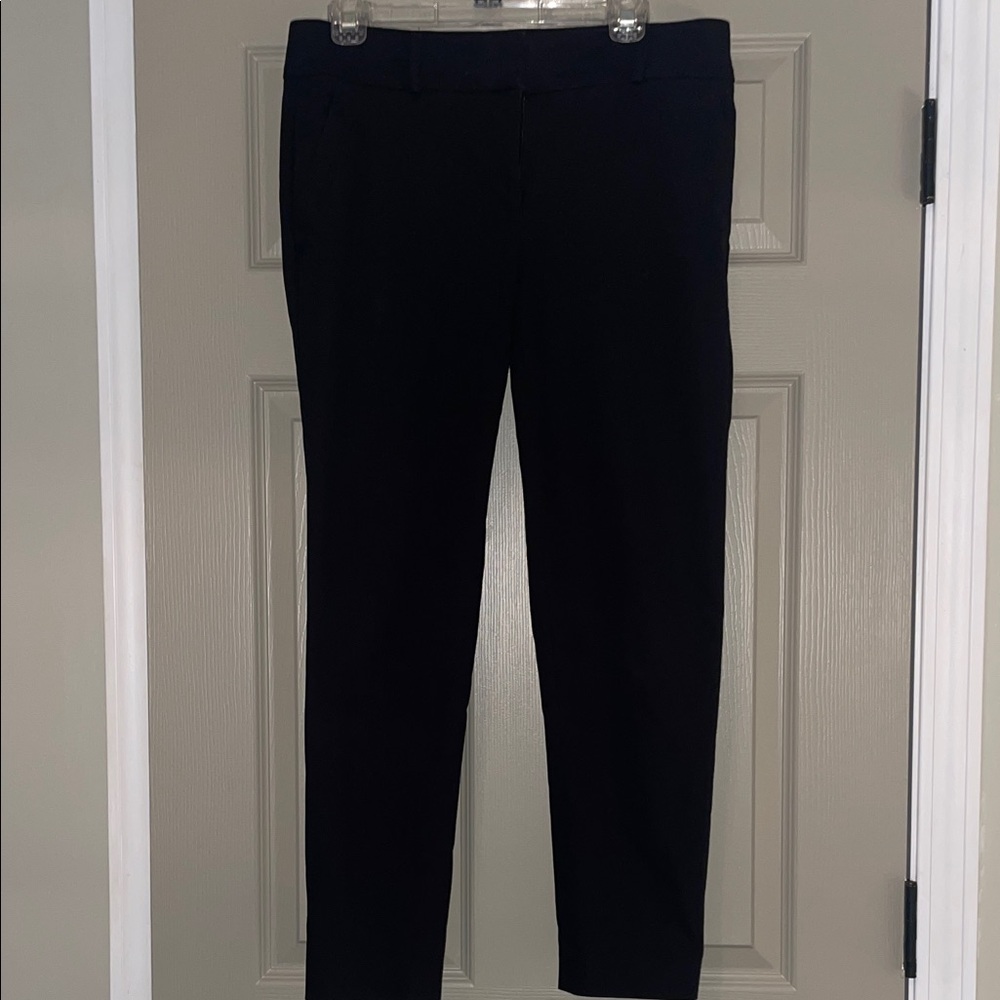 Sz 6 Ann Taylor LOFT Marisa Skinny Black Pants